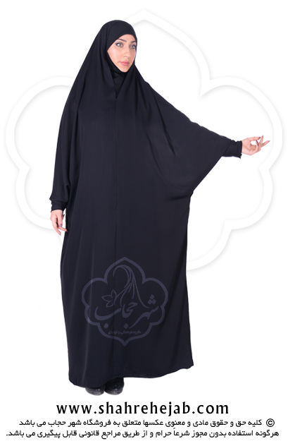 چادر حجاب جلابیب کرپ کریستال شهر حجاب مدل ۸۰۰۶